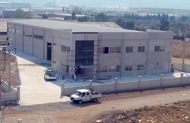 fabrika inşaatı